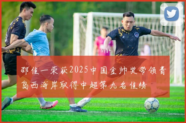 邵佳一荣获2025中国金帅奖带领青岛西海岸取得中超第九名佳绩